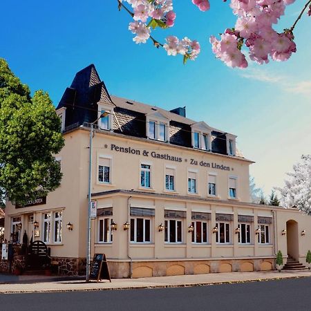 Zu Den Linden - Radebeul Pension Mit Restaurant Kültér fotó