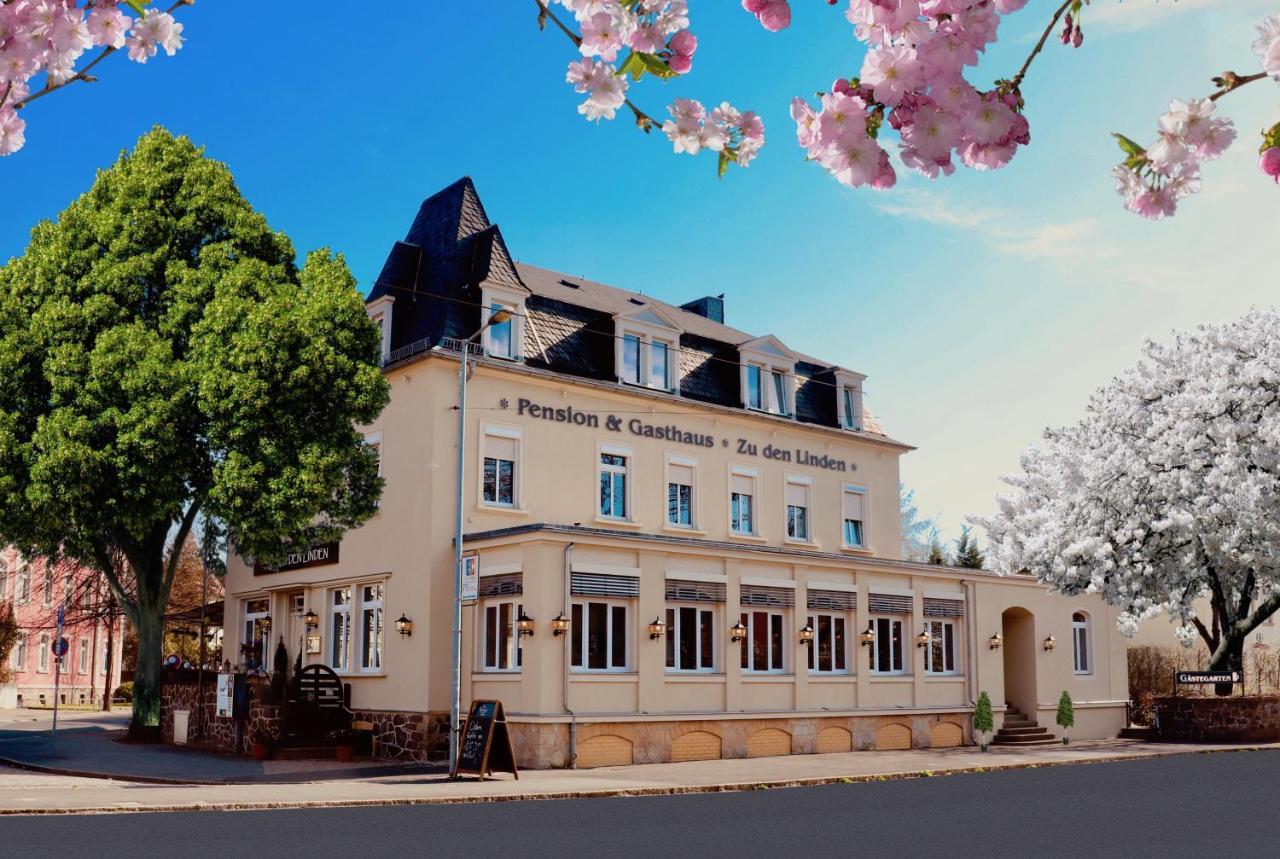 Zu Den Linden - Radebeul Pension Mit Restaurant Kültér fotó